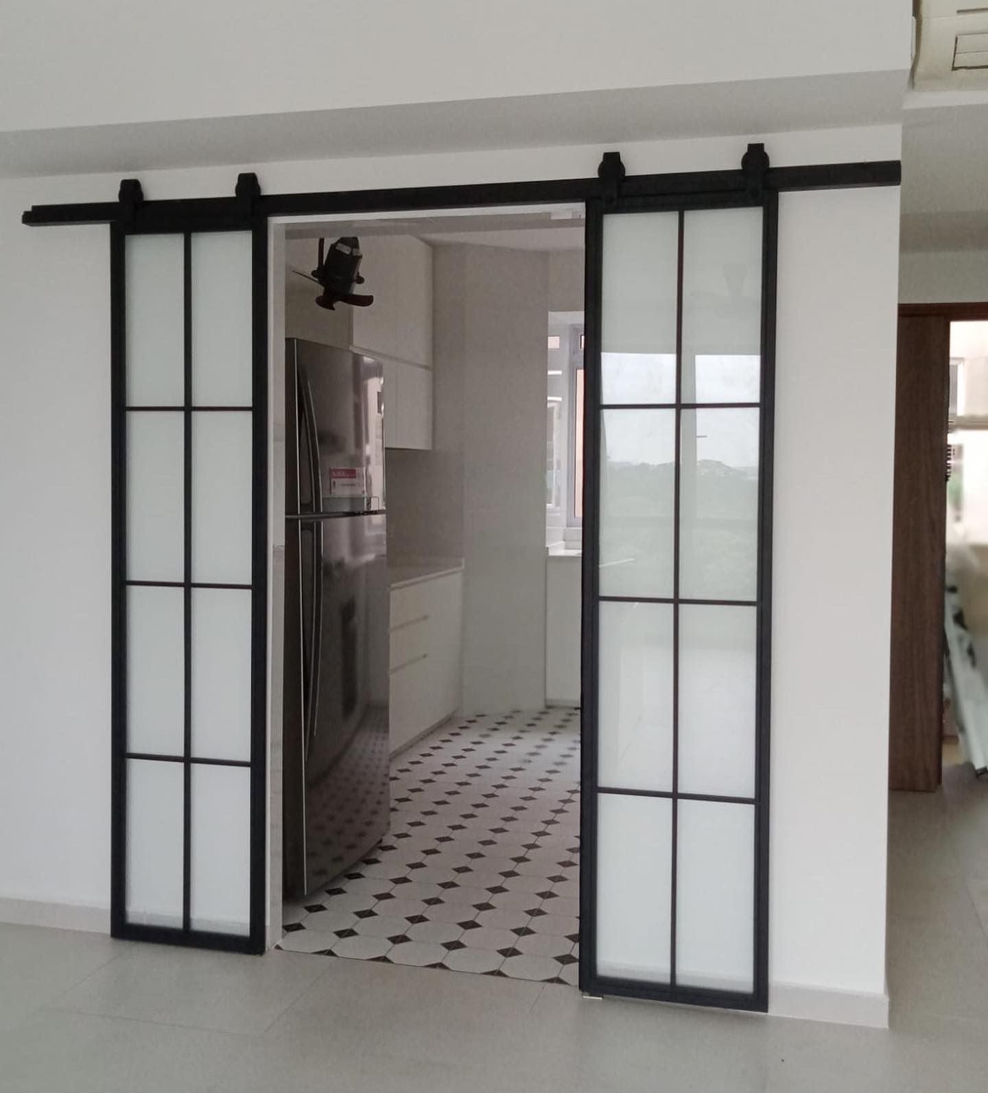 Slim Frame Mild Steel Doors