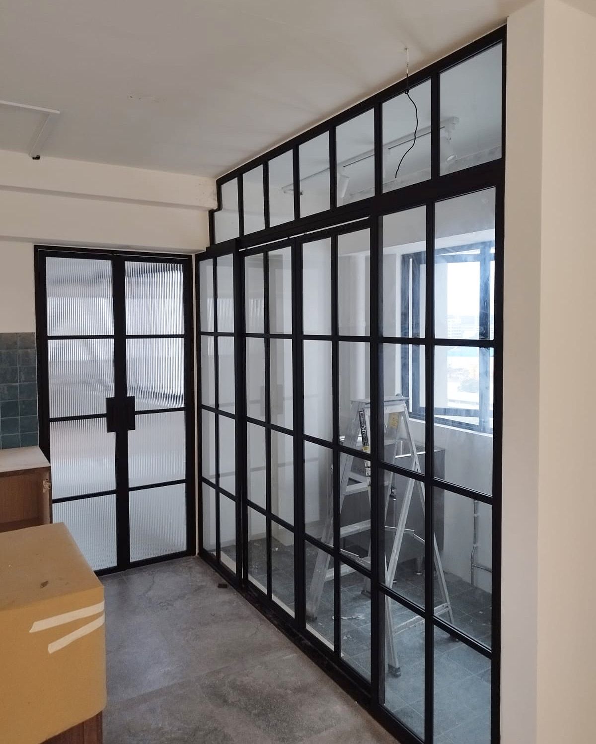 Slim Frame Mild Steel Doors