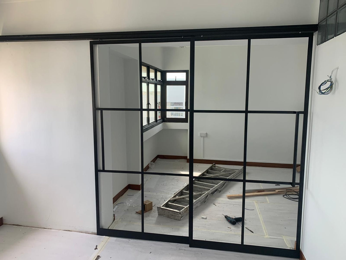 Slim Frame Mild Steel Doors